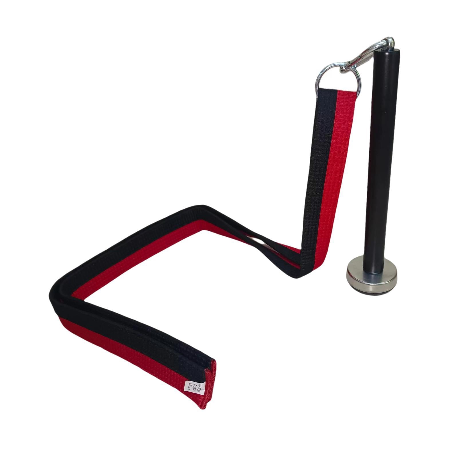 Baoblaze Arm Wrestling Training Strap Heavy Duty Hand Grip for Exercises Black and Red Strap