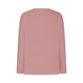 thumbnail image 4 of EDFBUYKRS Blouses for Women Long Sleeve Shirts Casual Dressy Pleated Tunic Tops M, 4 of 6