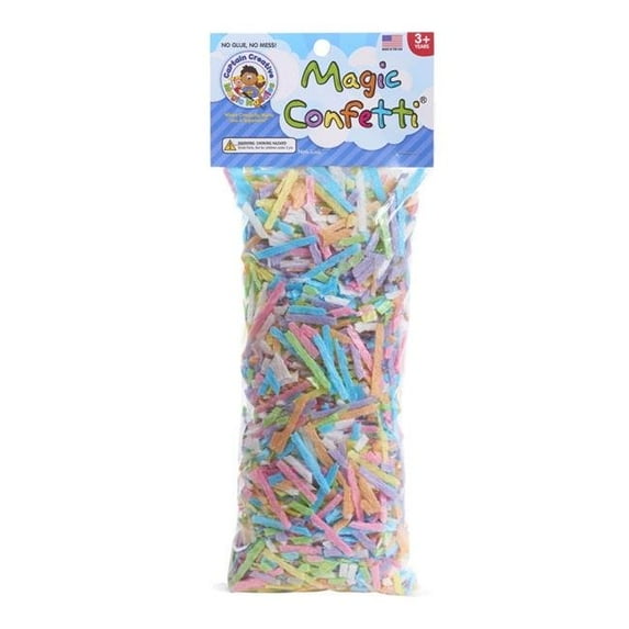 Captain Creative 2001861 Magic Paper Confetti Strips, Assorted Color