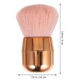 thumbnail image 2 of AURARMLET 1Set Portable Makeup Brushes Face Application for Ladies Daily Use 9x3.5Inch Pink Color, 2 of 6