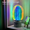 thumbnail image 5 of Northern Night Light, Rotating Aurora Glow Lamp Ambient Lighting with Dimmable, Kids Aurora Night Light for Bed Room Decor Birthday Gift, 5 of 6
