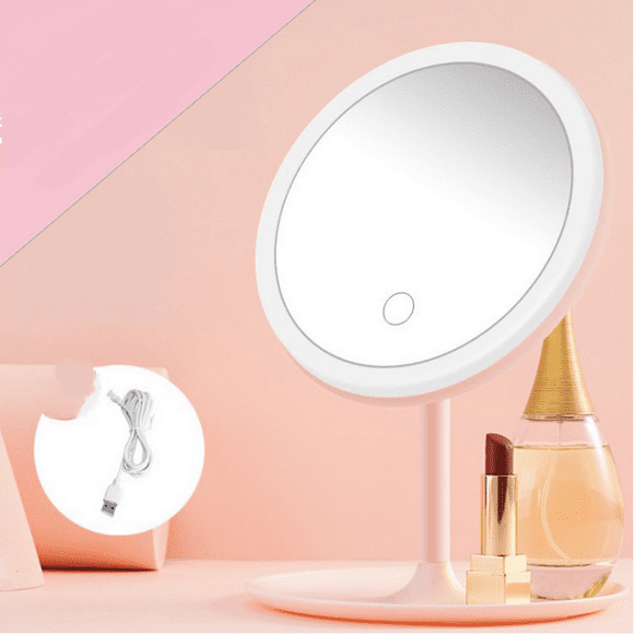 Smart Vanity Mirror With Light Led Desktop Mirror Student Fill Light
