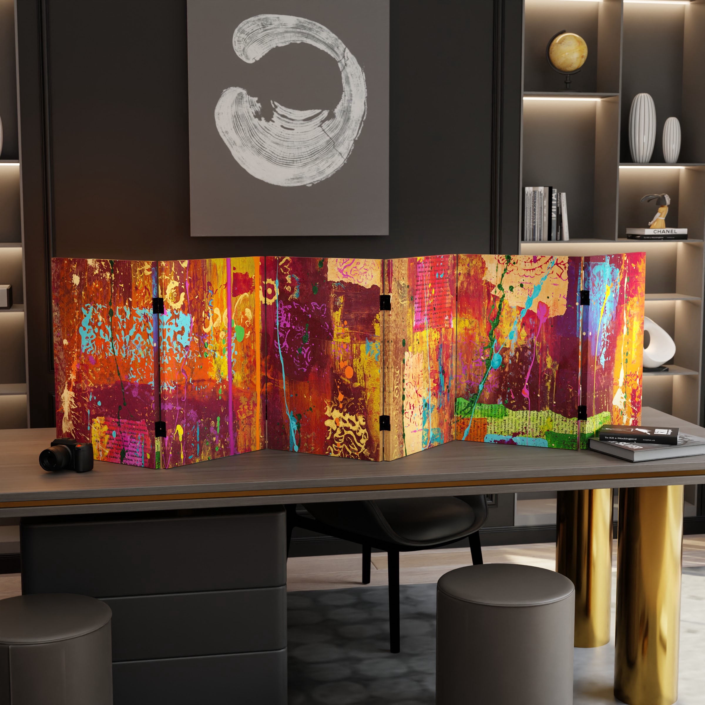 Red Lantern Room Dividers & Panel Screens