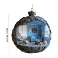 thumbnail image 3 of Christmas Tree Hanging Decorations for Bookshelf Decor, Stacking Acrylic Pendant Ornaments, Interior Holiday Decor, 1 Pc, 3 of 5