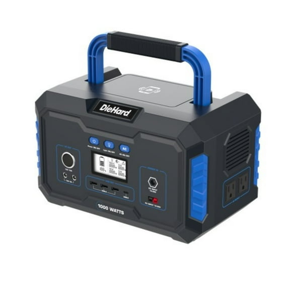 DieHard 1000-Watt Lithium-ion Portable Power Station/Solar Generator