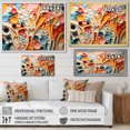thumbnail image 5 of Designart "Liquid Art Swirls Colorful Abstract Symphony III" Extra Large Abstract Framed Wall Art - Modern Multicolor Abstract Modern Shapes Bedroom Framed Canvas Wall Art, 5 of 7