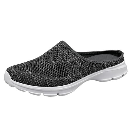 

Women Breathable Lace Up Shoes Flats Casual Shoes Unisex Lightweight Work Shoes Sporty Breathable Slip Work Trainers