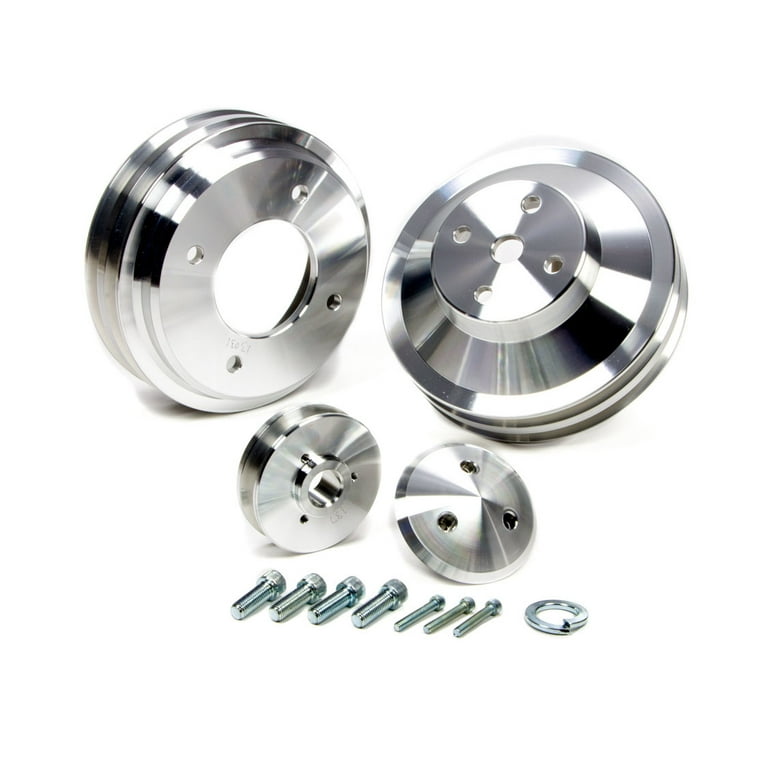 March Performance Pulley Kit 70-78 BB Pontiac March Performance Pulley Kit 70-78 BB Pontiac
