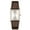 Silver - Brown, variant on Horizon White dial Black strap Men's watch