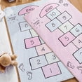 thumbnail image 4 of Game Rug for Kids Hopscotch Rug,Kid's Floor Play Mat,Washable Printed Rugs,Non-slip Carpet for Bedroom Nursery Classroom Great Gift for Girls & Boys, 4 of 7