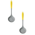 thumbnail image 1 of Oleegame 2PC Kitchen Utensils Set New Two Color All Pack Silicone Soup Spoon Colander Non Stick Pot Spatula Home Cooking Kitchenware Set, 1 of 4