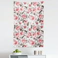 thumbnail image 1 of Rose Tapestry, Classic Vintage Floral Pattern Watercolor Style Bouquet of English Roses Wildflowers, Fabric Wall Hanging Decor for Bedroom Living Room Dorm, 5 Sizes, Coral Taupe, by Ambesonne, 1 of 1
