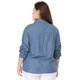 thumbnail image 5 of CamiDe Cambray ManLarCon Bolsillo En El Pecho TalGrande PaMujer Azul 4XL, 5 of 6