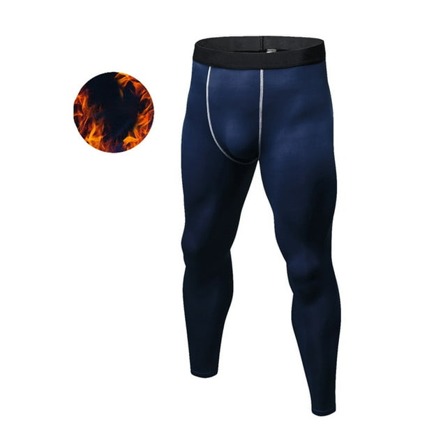 Plus Size Men's Breathable Stretchy Pro Compression Pants Running Tights  Sport Leggings Quick Dry Warm Leggings