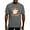 Gray, variant on - Boo Haw: Playful Ghostly Design Men's Comfort Colors® T Shirt - Mens Comfort Colors Shirt