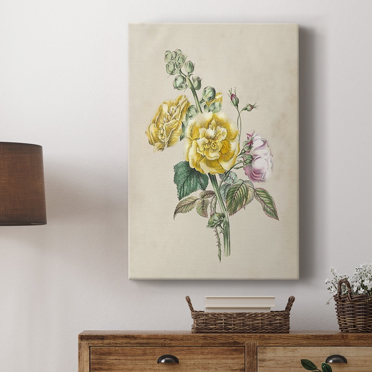 Antique Garden Bouquet II Premium Gallery Wrapped Canvas - Ready to Hang