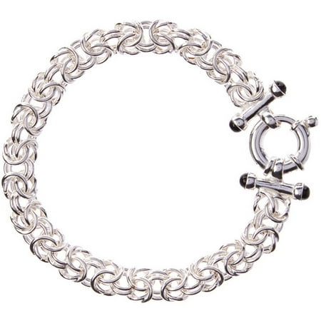 Pori Jewelers Sterling Silver Byzantine Bracelet