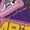 PURPLE, variant on X-Men - Gambit Ragin Cajun Long Sleeve Graphic T-Shirt