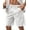 White, variant on COOFANDY Men Linen Classic Fit Short Lightweight Drawstring Short with Pockets