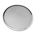 thumbnail image 1 of Sartén de Pizza de aluminio, malla de Metal resistente a la oxidación, diseño de ojal, malla hueca para pastel, suministros para el hogar para hornear para cocinas, 1 of 5