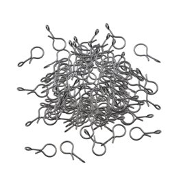 10Pc Metal Fishing Bait Screws 15Mm 2 Style Black Boilie Screw Rig Terminal Tackle No Circle Fangkenuo