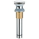 thumbnail image 1 of Desagüe universal para lavabo de sobreponer con tapón emergente y filtro de cesta para lavabos de 37 a 55 mm con agujeros, 1 of 8