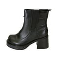 thumbnail image 3 of PEERAGE Ronda Women's Wide Width Leather Dress Booties, 3 of 10