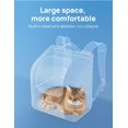 thumbnail image 2 of Cat Backpack Carrier, Large Space Cat Bubble Backpack, Breathable Cat Carrier, Shaded Dog Backpack Carrier, Ergonomic 3D Design for Travel, Hiking, Walk, Suitable for Shopping, Car, Vet, Gray, 2 of 14
