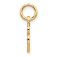 thumbnail image 2 of 14k Yellow Gold Dainty Letter A Initial Name Monogram Necklace Charm Pendant, 2 of 7