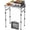 Sliver, variant on Lightweight Folding Grill Table with Mesh Desktop, Sliver, Adjustable Height Max 27.5" Aluminum Camping Table