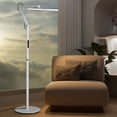 thumbnail image 4 of Honeywell LED Floor Lamp Mordern - 05D01 Dimmable Floor Lamp for Living Room Standing Lamp, 5000K Eye-Caring Standing Light for Home Office Bedroom White, 4 of 7