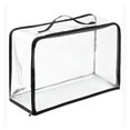 thumbnail image 1 of Bolsa de Maquillaje Transparente, Bolsa de Almacenamiento de Bolso Transparente Con Cremallera y Para El Armario, 1 of 7