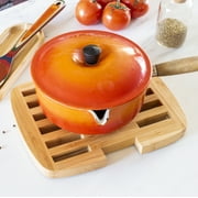 Totally Bamboo Expandable Bamboo Trivet, 8.75 by 8.75