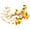 Yellow, variant on Kezqiaxn 6.8Ft Easter String Lights LED Battery Operated Mini Bunny Carrot Easter Fairys Lights for Indoor Outdoor Spring Decor & Easter Home Decorations, 8 Modes Lighting With Remote Timer