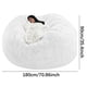 thumbnail image 2 of Funda para silla | Funda para sofá | Protector de muebles circular grande de terciopelo para sala de estar, dormitorio y oficina | Tejido elástico con cierre de cremallera | 180 cm x 90 cm, 2 of 6