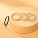 thumbnail image 2 of 2mm 4mm 6mm Tungsten Wedding Bands Ring for Women Men Rose Gold/Silver/Gold/Black Polished Slim Engagement Promise Rings Comfort Fit Size 4-13, 2 of 4