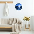 thumbnail image 2 of Blue Moon Wall Clock Battery Operated 16 Inch Modern Silent Non Ticking Decorative Wall Clocks for Kitchen Living Room Office, 2 of 7