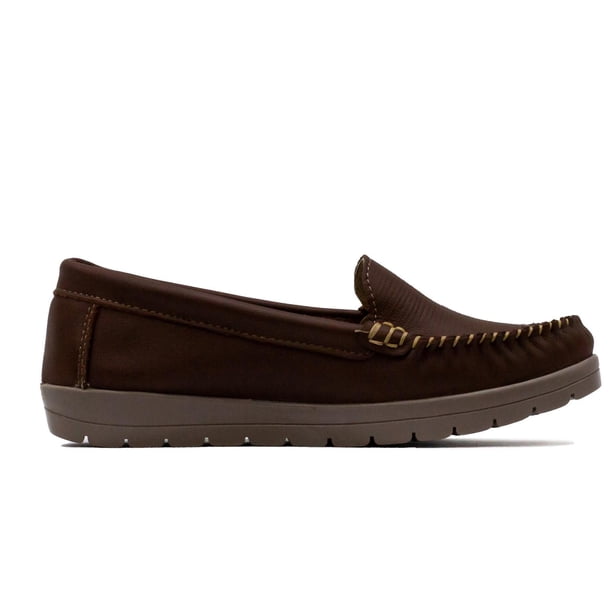 Zapato Para Mujer Punto 7 7020 cafe 22