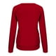 thumbnail image 4 of Top de suéter con estampado navideño de manga larga con cuello redondo para mujer primavera otoño Pompotops  FGAJ10209, 4 of 5