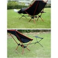 thumbnail image 7 of Portable Folding Chair Footrest Aluminum Alloy Folding Hiking Footstool Outdoor Feet Rest Resting Retractable Foot Rest, 7 of 7