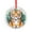 Pattern-3, variant on Two Baby Geese Standing Christmas Ornament Funny Goose Christmas Tree Glass Ornament Holiday Home Decor