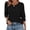 A-Black, variant on SOMER Long Sleeve Shirts for Women Casual Trendy Tops Fall Crewneck Ribbed Basic Dressy Slim Fit business Tees Shirts 2025 Black