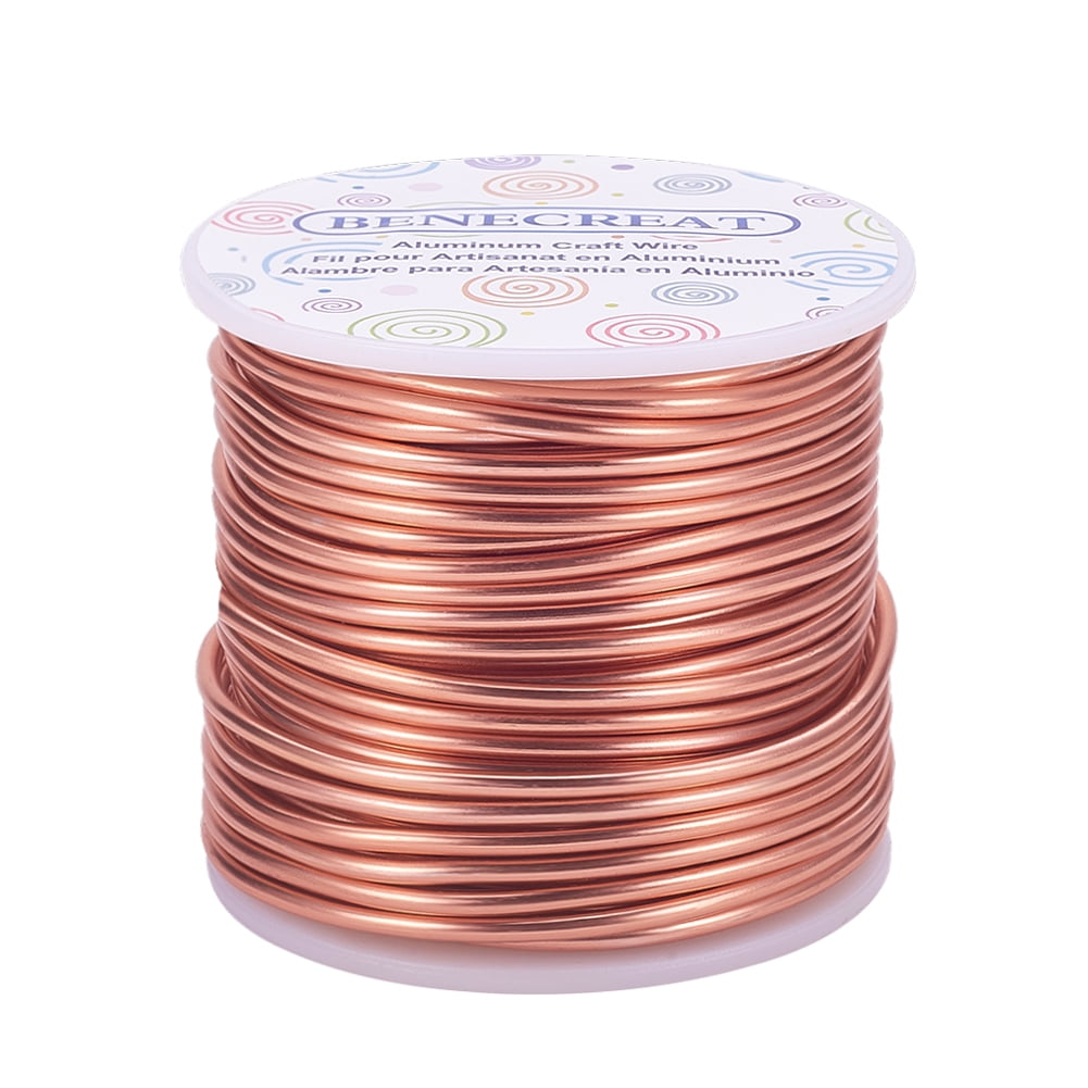 Wholesale BENECREAT 98.5 Feet 6 Color Aluminum Wire 15 Gauge Twist Craft  Wire Bendable Metal Wire Armature Beading Wire for DIY Jewelry Craft Making  