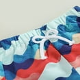 thumbnail image 4 of Maillot de Bain Garçon, Shorts de Plage d'Été à Cordon Élastique, 4 of 6