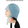 thumbnail image 3 of Silicone highlighting cap professional highlighting poke hole cap reusable hair color cap for salon hair coloring tools (1pc ), 3 of 4