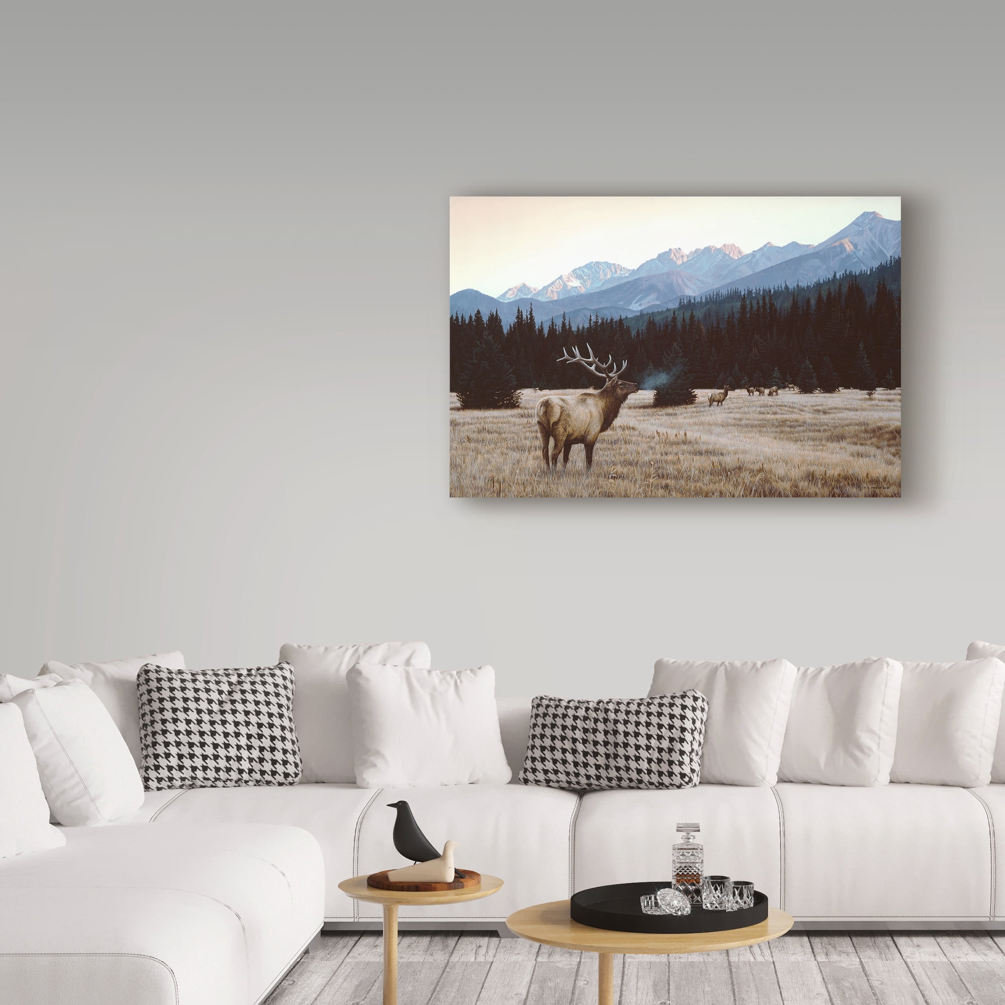 Trademark Fine Art 'Autumn Meadow' Canvas Art by Ron Parker