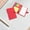 Red, variant on Cute Round Button Shaped Sticky Notes Pad, Strong Adhesive Removable Memo Notepad, Thickened Waterproof Paper, Multi-Color Self-Stick Note, for Office Planner Journal Daily Writing