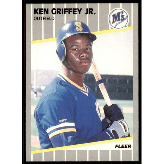 Ken Griffey Jr. Rookie Card 1989 Fleer #548