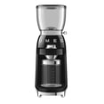 thumbnail image 1 of Molinillo de café Smeg CGF11, molino de fresas de estilo retro, 30 ajustes, 1 of 6