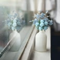 thumbnail image 4 of BKER Simulation Flower Table Tennis Chrysanthemum Bouquet Home Decoration, 4 of 5